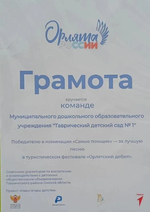 «Орлятский дебют»: Первый шаг в мире туризма
