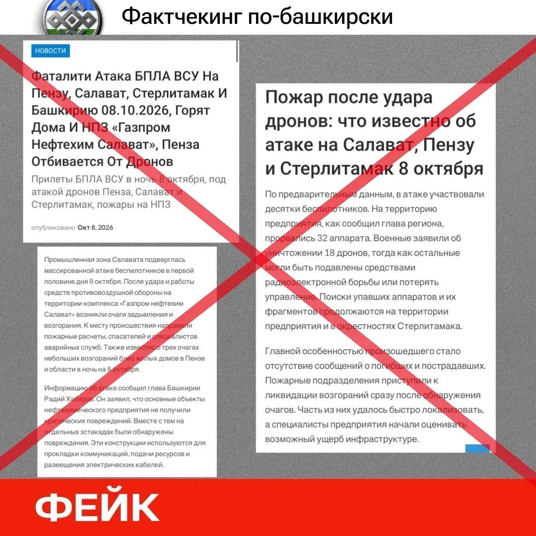 🔍 Фактчекинг по-башкирски: враг пытается вбросить фейк, используя старый комментарий Р...