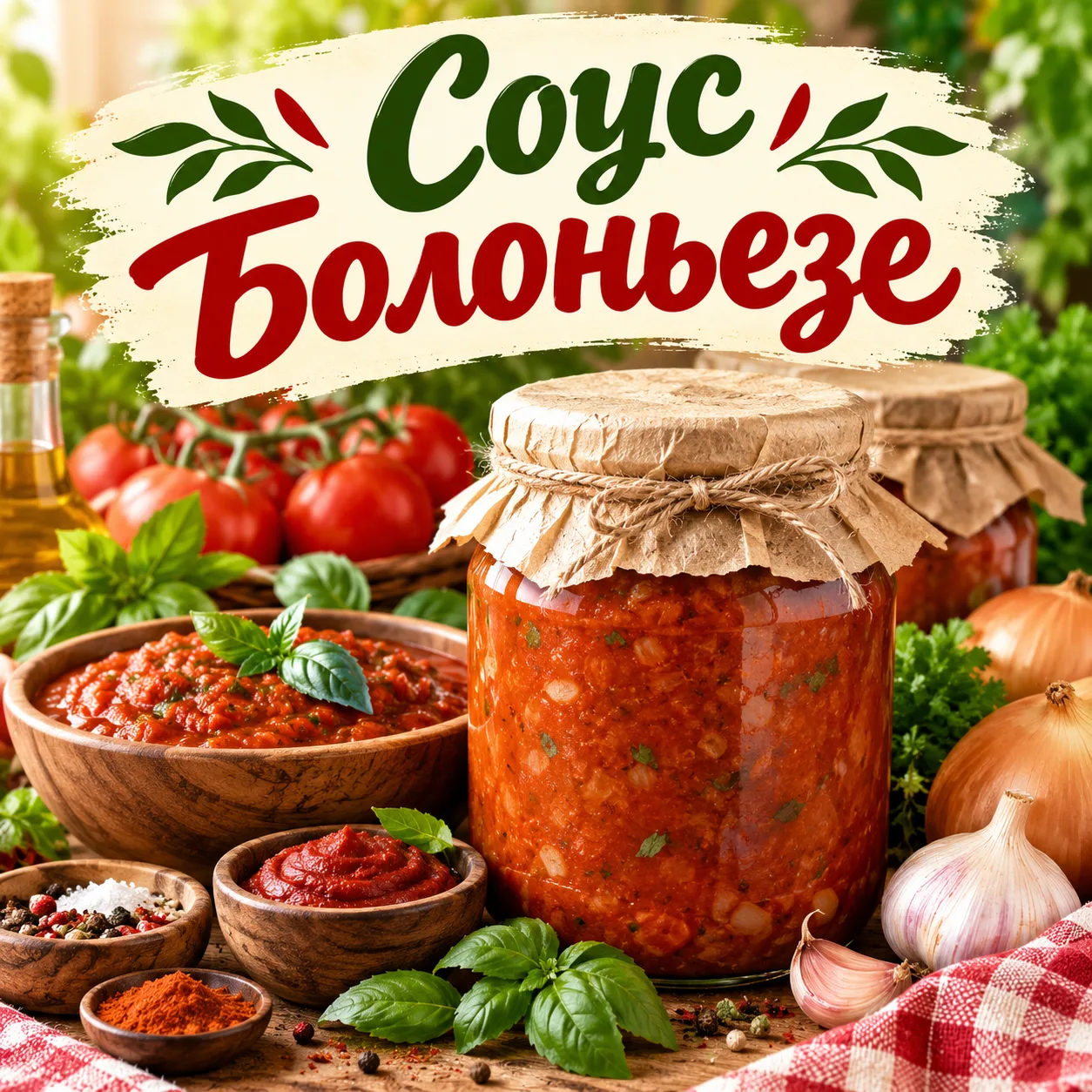 🍅 Соус «Болоньезе»
