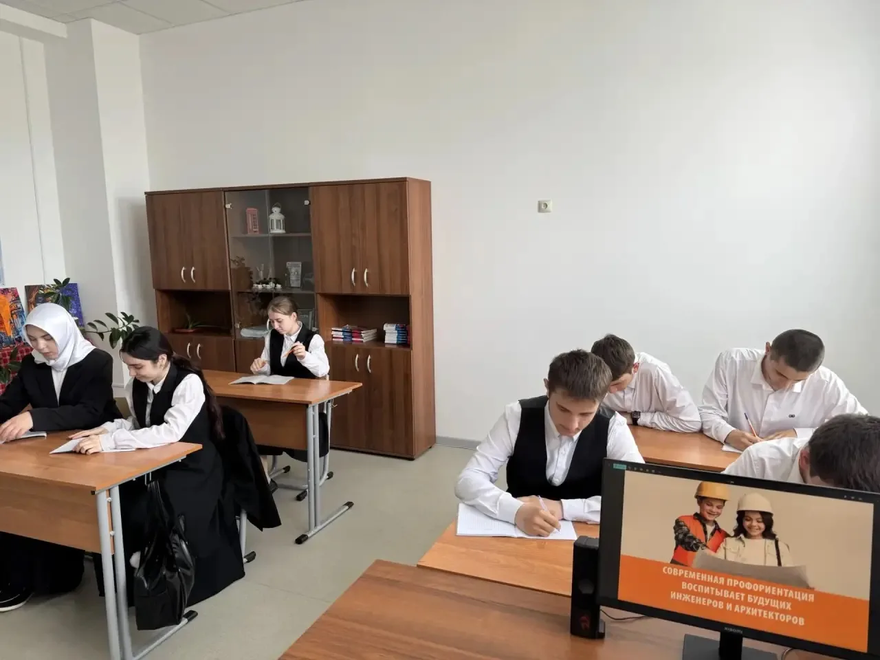 📌 Сегодня в нашей школе прошло профориентационное занятие в рамках курса внеурочной деятельности «Ро