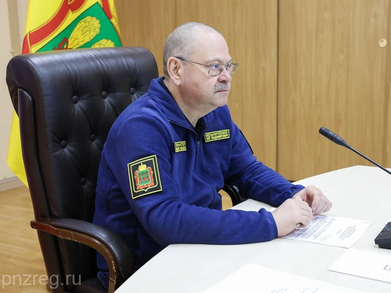 Олег Мельниченко по видеосвязи принял участие в федеральном совещании по вопросам прохождения пожаро