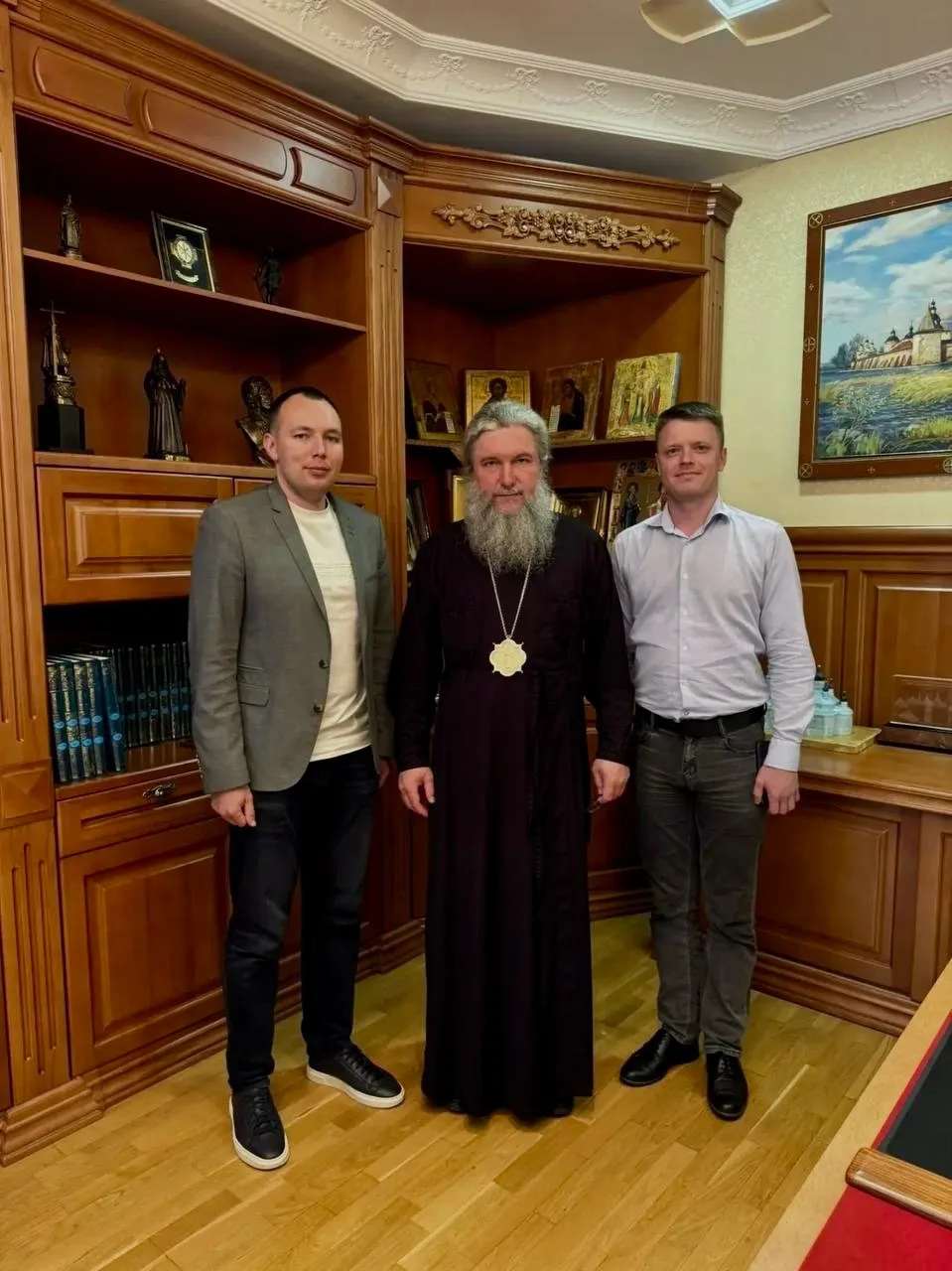 Рад был встретиться с митрополитом Екатеринбургским и Верхотурским Евгением!

Разговор получился по‑