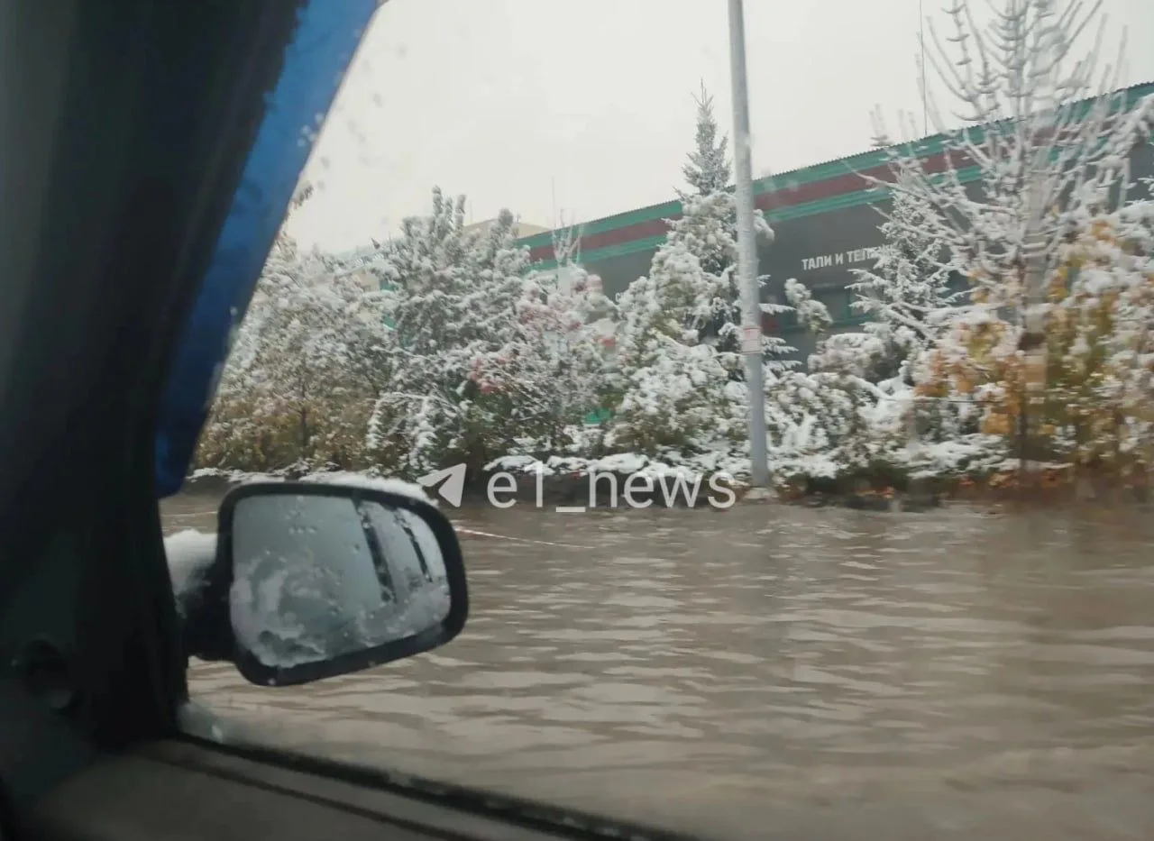 🌊И снова затопило Промышленный проезд.