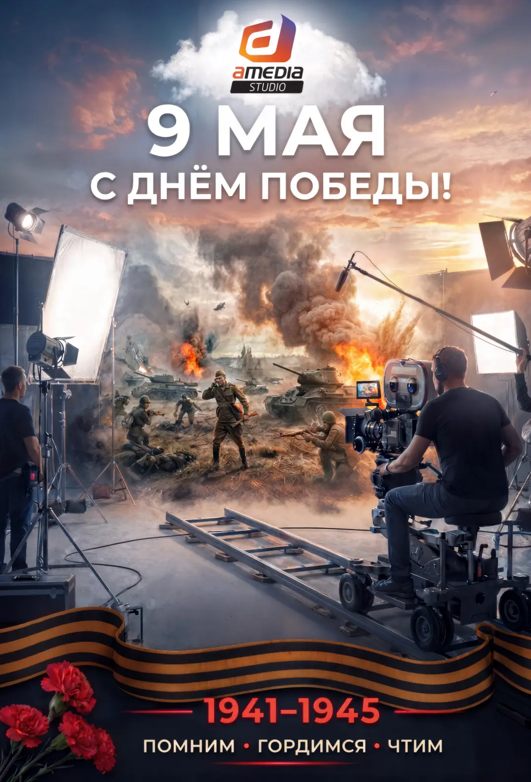 С праздником Великой Победы! 🎉
