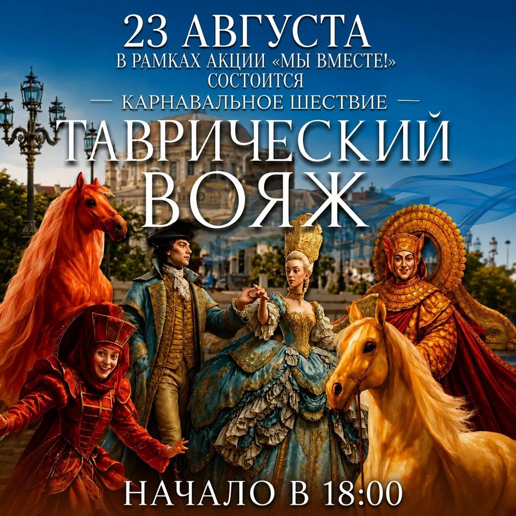⚡️Дорогие друзья, Новый Херсонес продолжает показы в рамках акции «МЫ ВМЕСТЕ!». Приглаш...