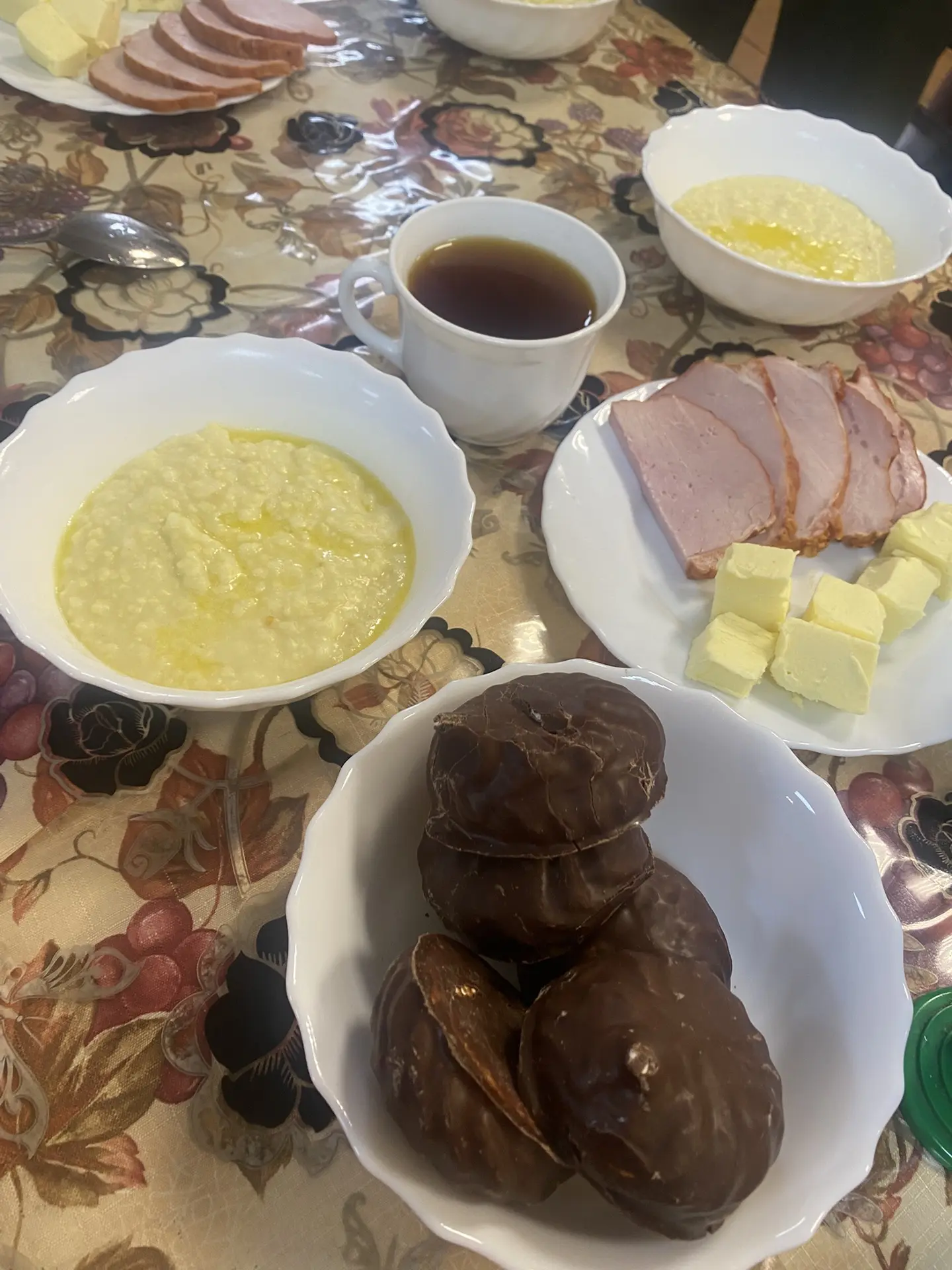 Вот так вкусно кормят у нас😉