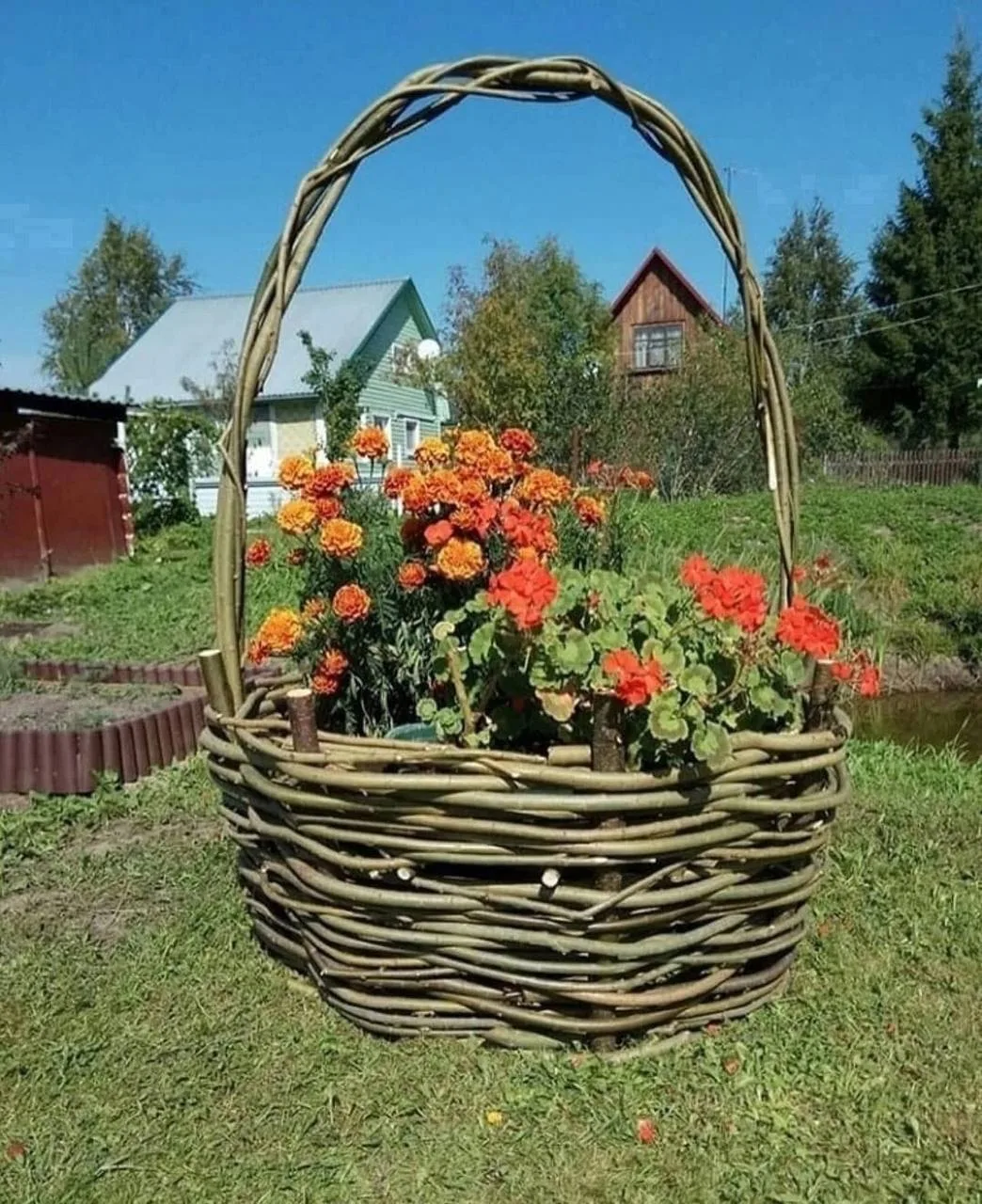 Творческие идеи плетения из ивы 🌿💡 Доброе утро, друзья!