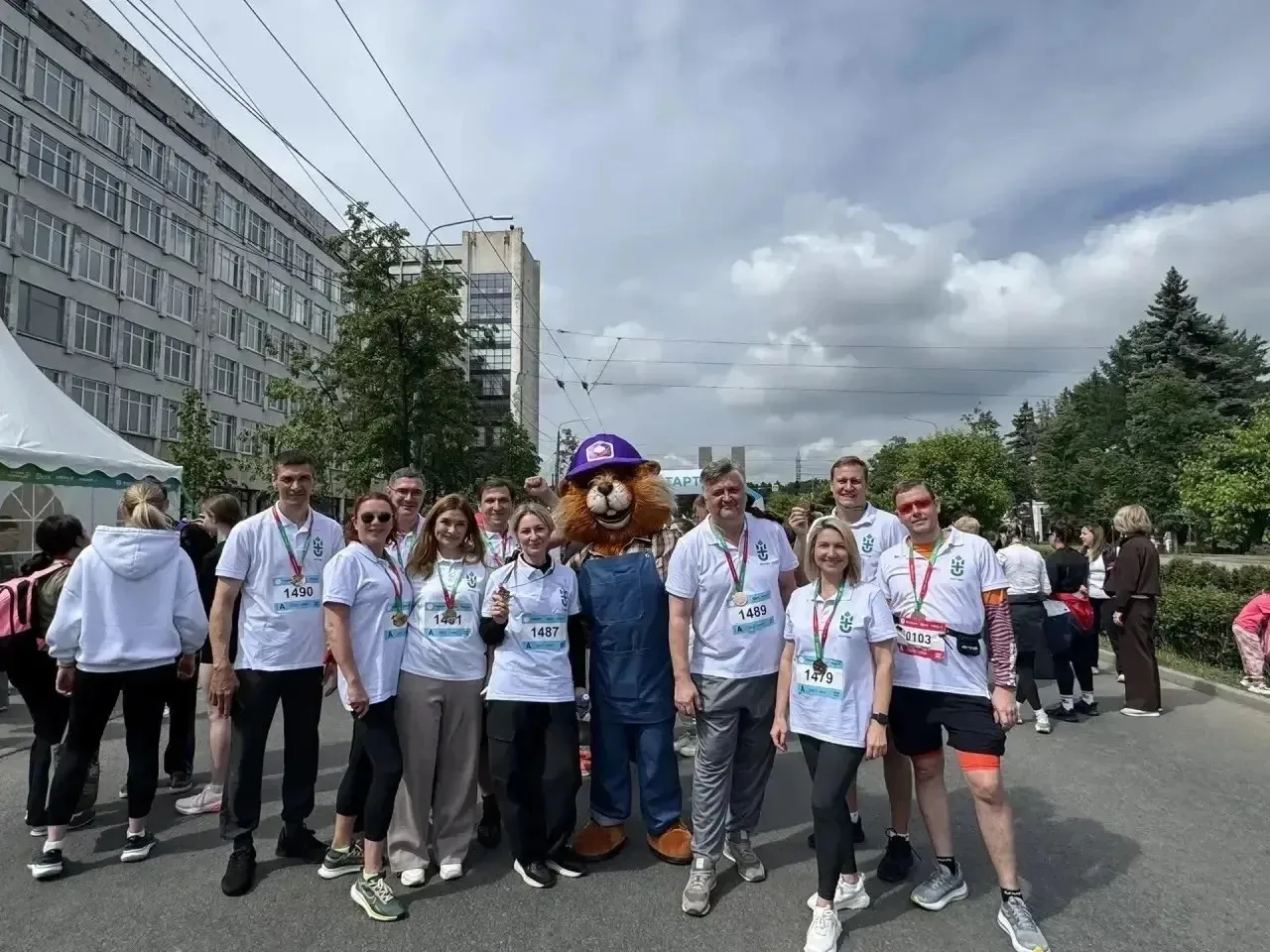 Команда ЮУГМУ приняла участие в спортивно-благотворительном мероприятии 💚