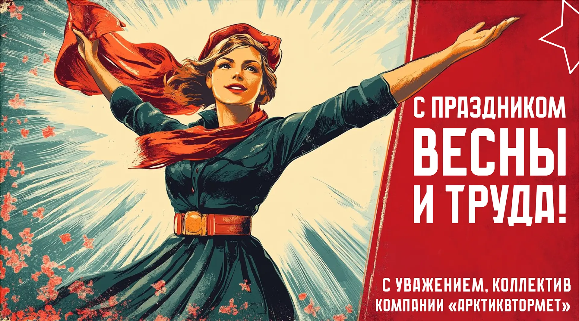 Друзья, от всей души поздравляем вас с праздником Весны и Труда! 🔧🌿 Вдохновения, радо...