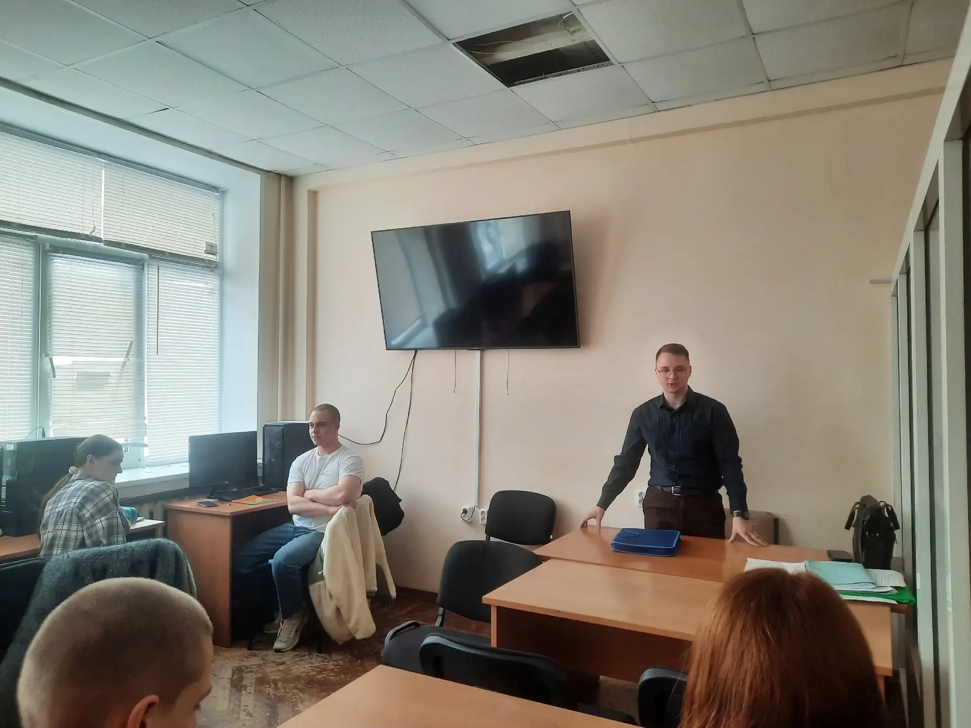 ДИАЛОГ СО СТАЖЕР АДВОКАТСКОЙ КОНТОРЫ №25  ⚓ 24 февраля в гости к студентам 2 курса ИЭУиП направления