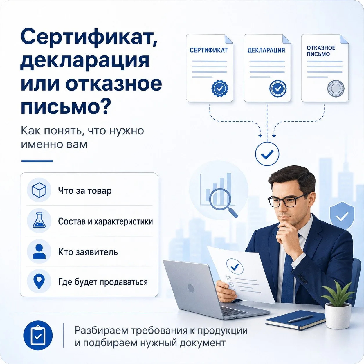 ❓Не знаете, какой документ нужен для вашей продукции❓