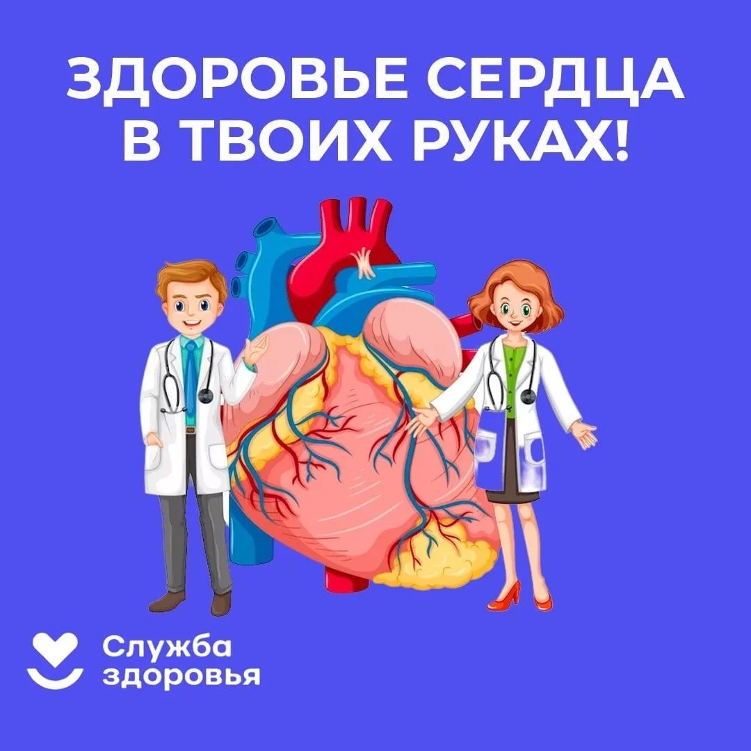 С 10 по 16 августа в России проходит Неделя профилактики сердечно-сосудистых заболевани...