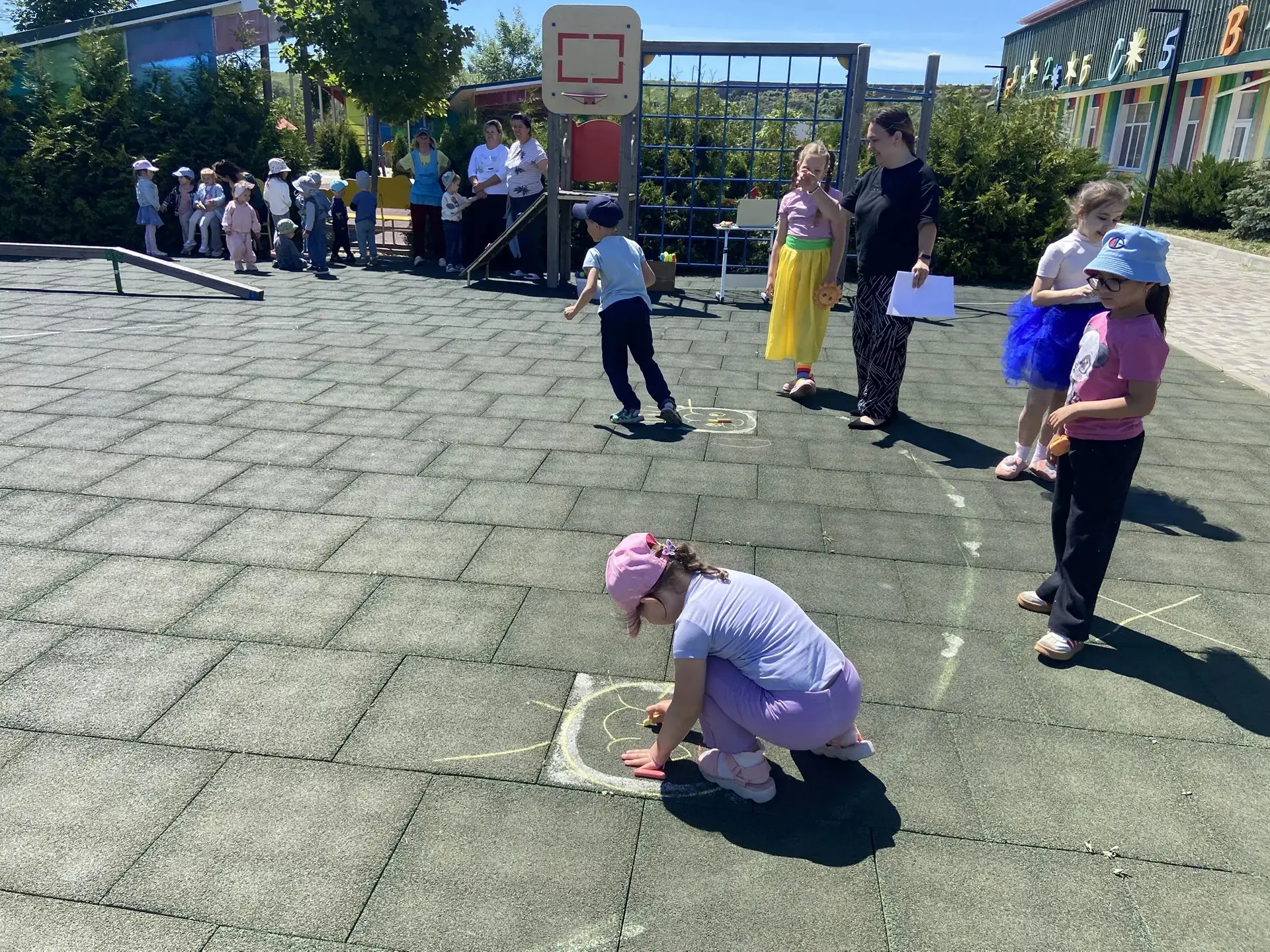 В детском саду с.Песчаное прошло праздничное развлечение ко Дню Защиты Детей. Ребята от...