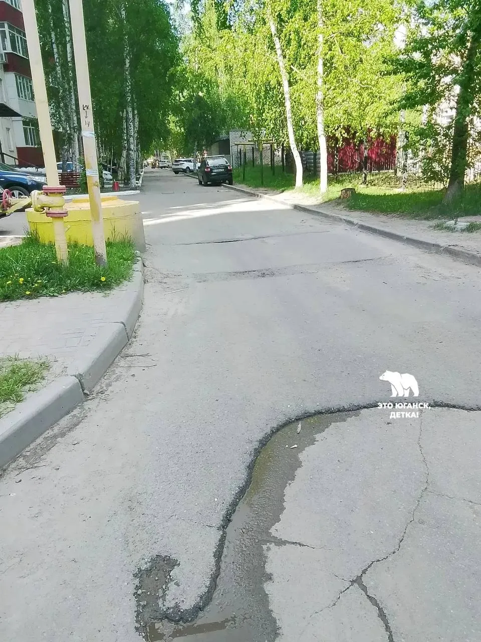 Нам бы тоже во дворе ямы заделать на дороге, но пока в этом плане тишина. Так ведь и не вспомнят, вс