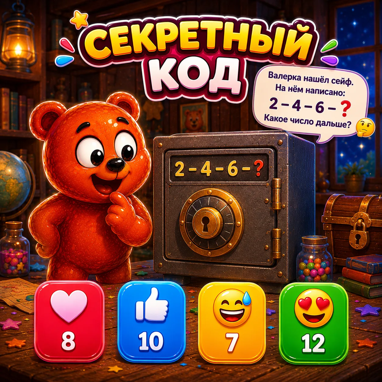 🔐🐻 СЕКРЕТНЫЙ КОД