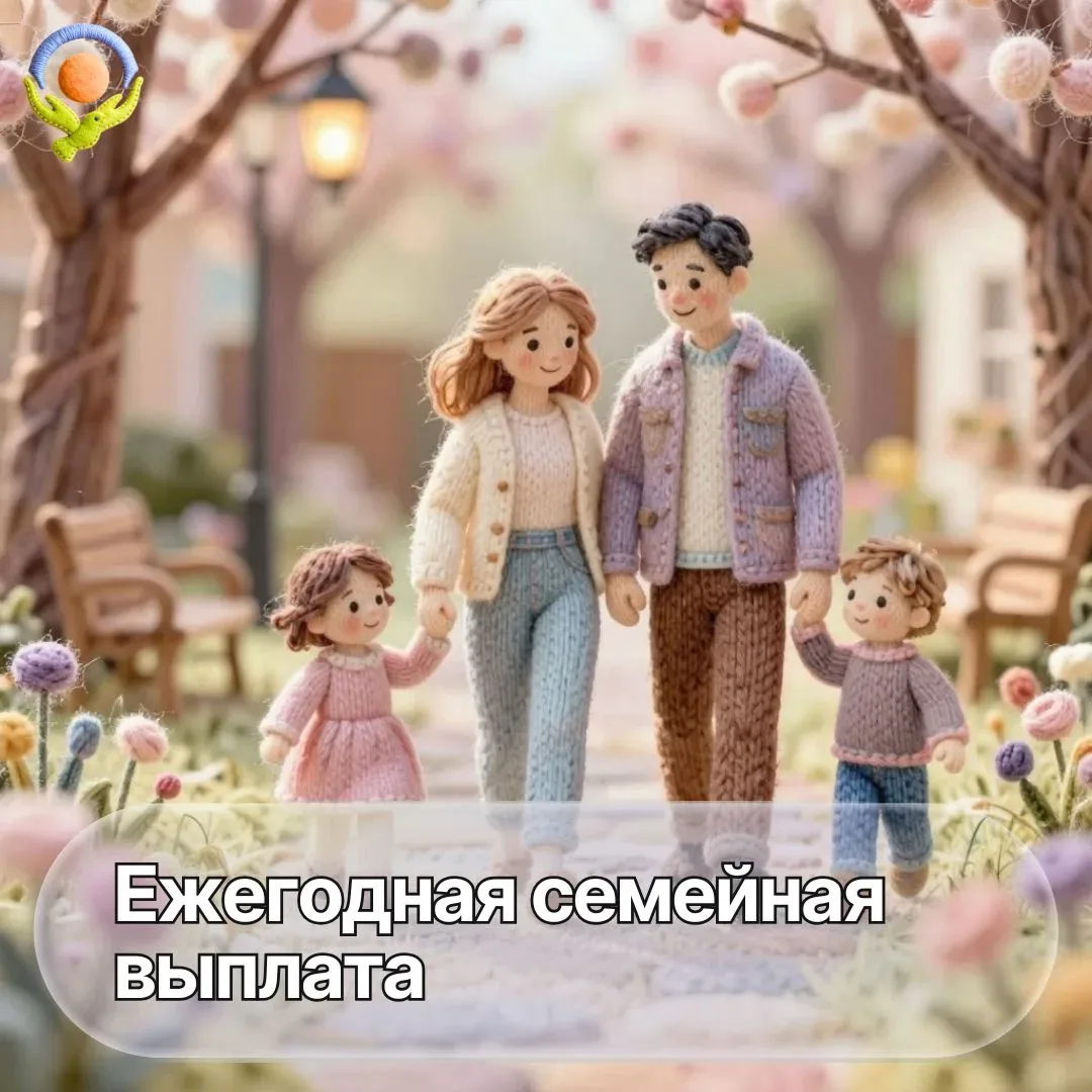 Ежегодная семейная выплата — это новая мера социальной поддержки работающих родителей с...