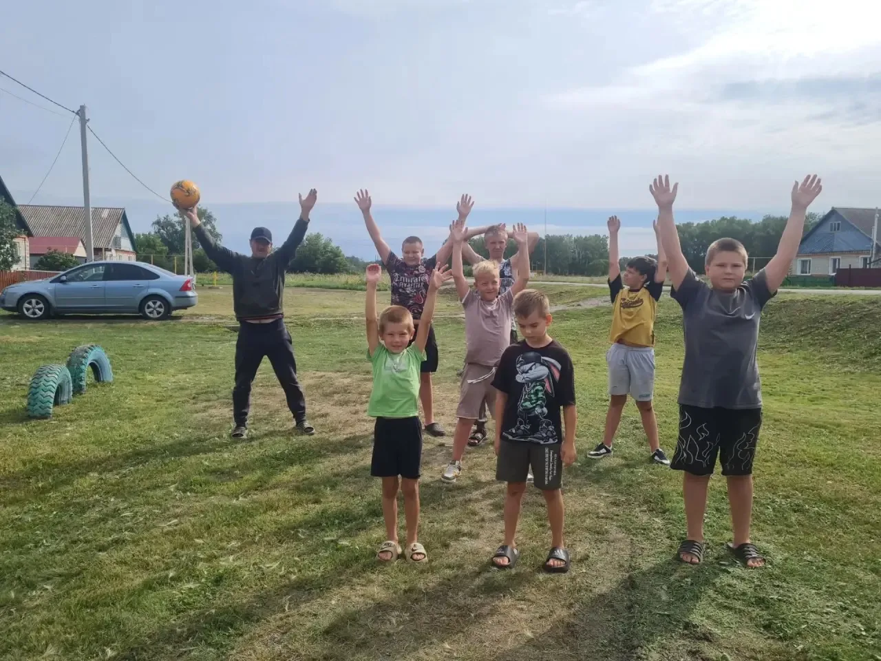 🎉 День физкультурника в деревне Красный Цвет! 🎉