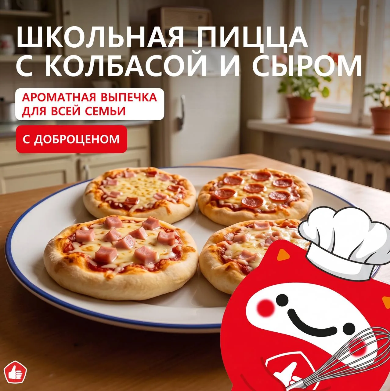 Рецепты любимых блюд от Доброцена! 🍕