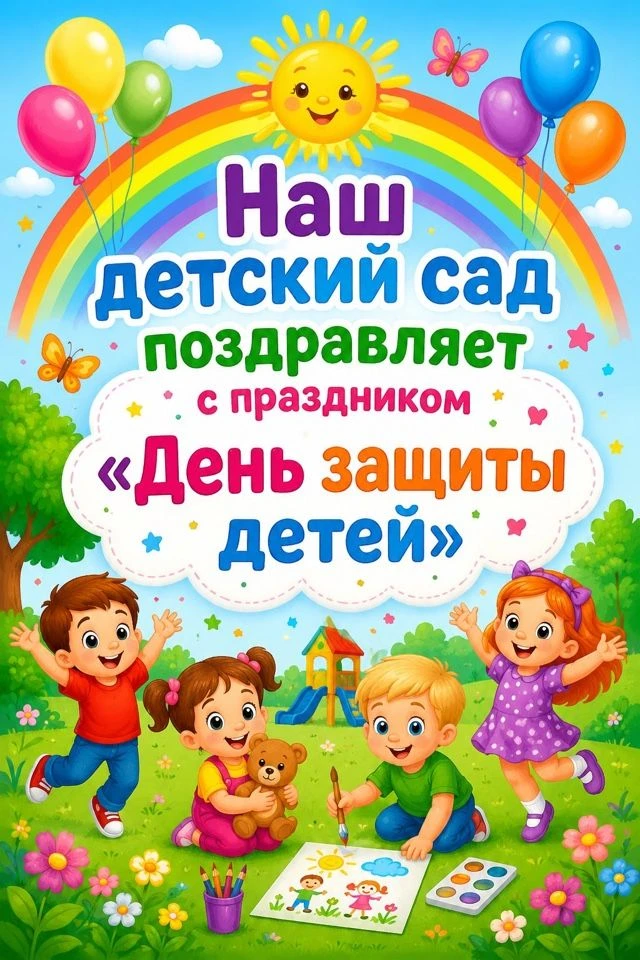 Говорят Мишки и Зайки,
Шепчут Куклы в тиши:
«С праздником, наши малышки,
Светлые души!
❤️🧡💛💚🩵💙�