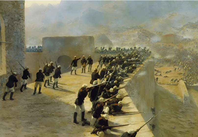 18 июня 1877 года началась героическая оборона крепости Баязет. Гарнизон из 1,6 тыс. русских солдат 