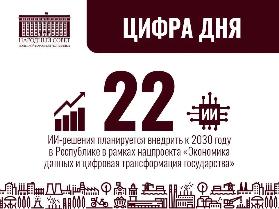 Цифра дня: сколько ИИ-решения планируется внедрить к 2030 году в Республике?