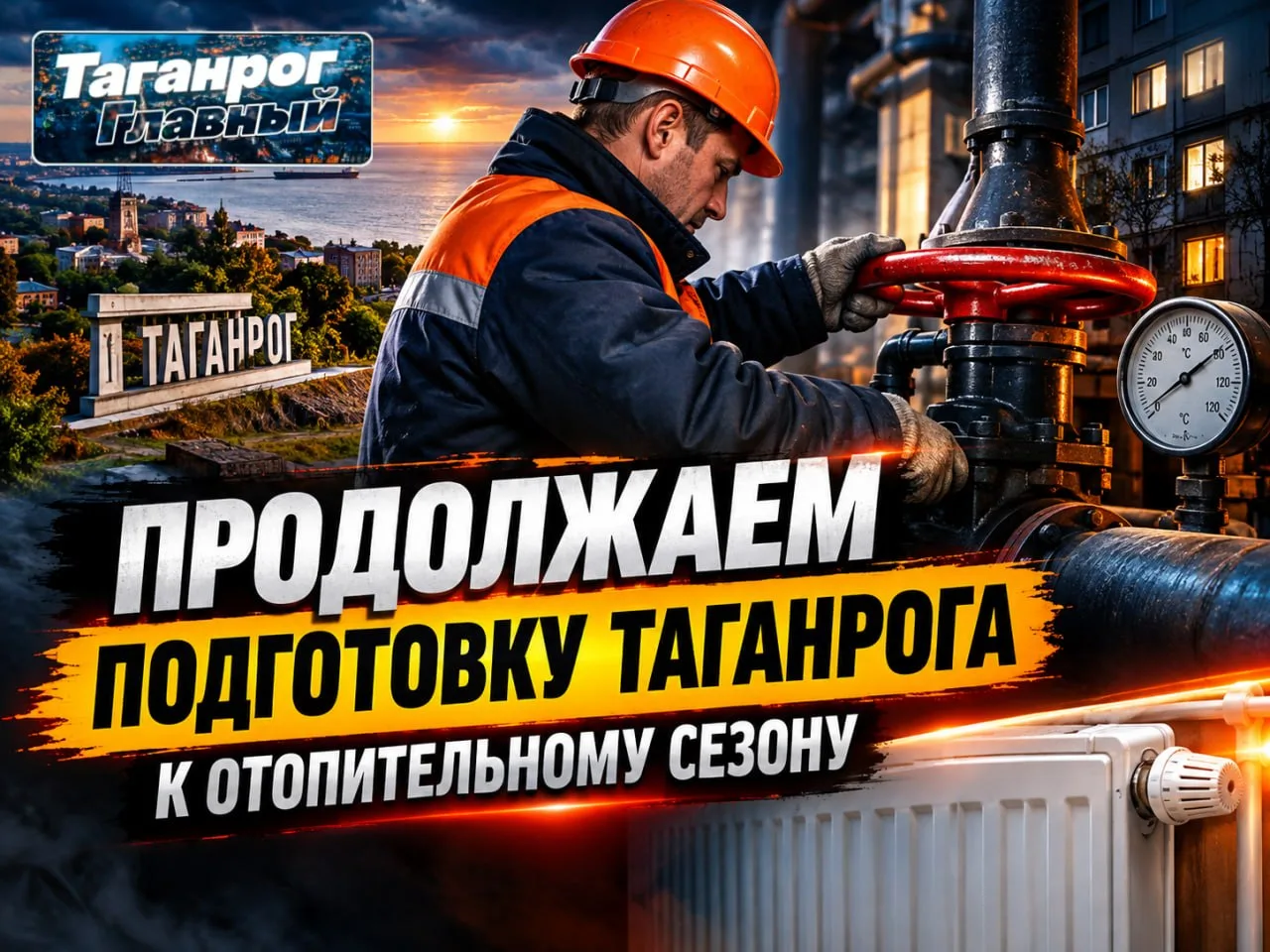 Продолжаем подготовку Таганрога к отопительному сезону
