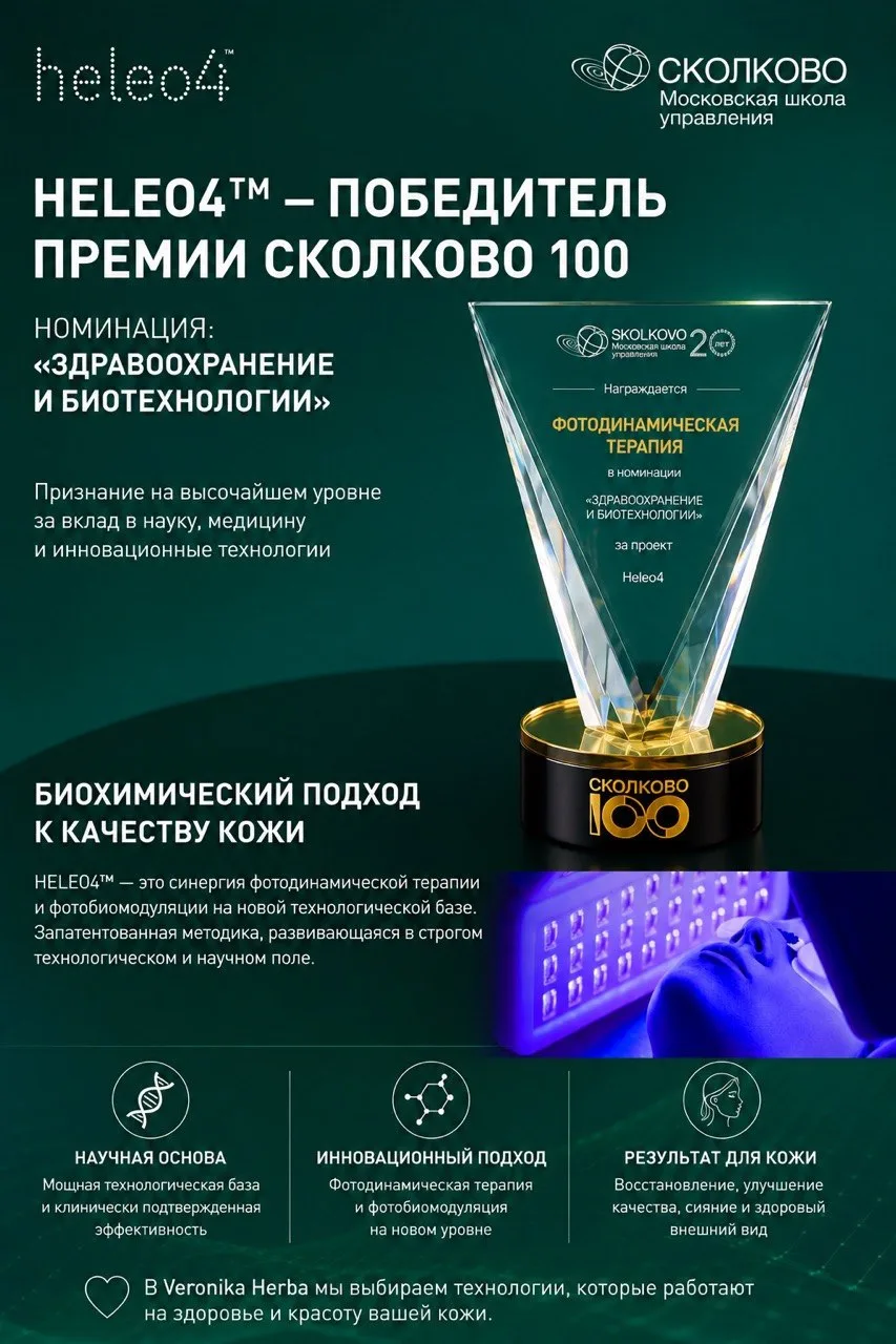 HELEO4™ - технология, признанная на самом высоком уровне
