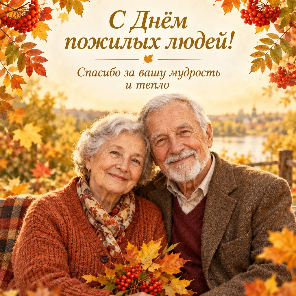 🍁 С Днём пожилых людей!
