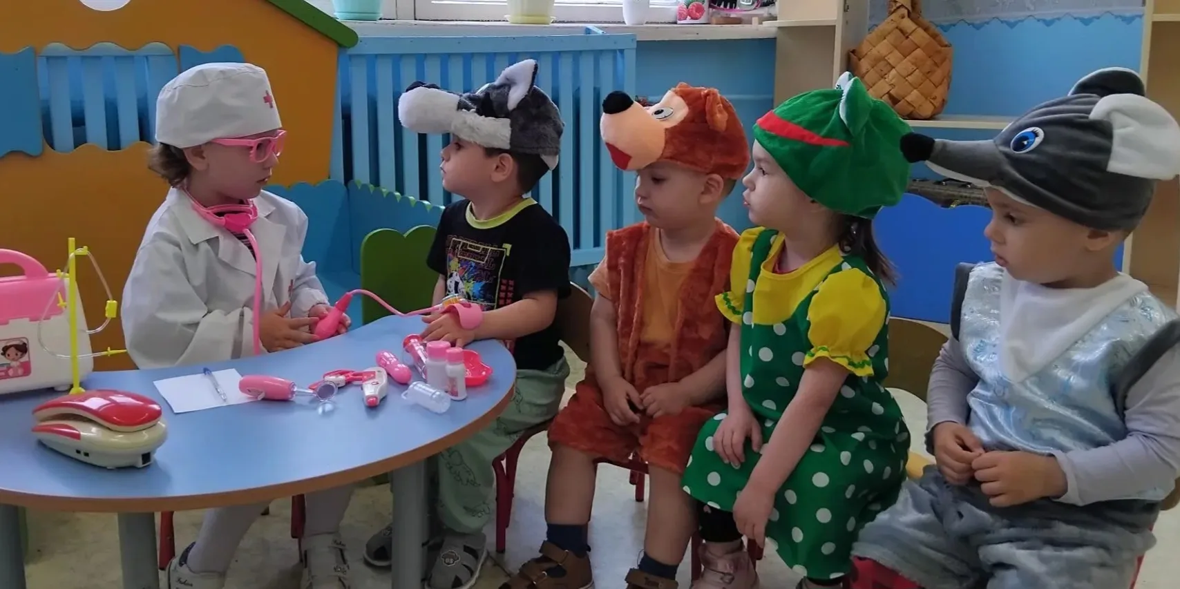 🐾 Сегодня в нашем детском саду прошёл замечательный День животных! 🐾
Наши малыши с удовольствием о