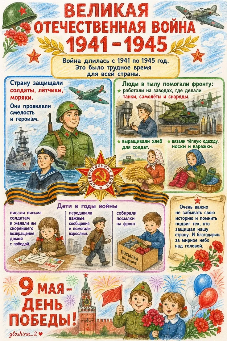 Сегодня мы празднуем День Победы!🎇 А как рассказать об этом детям смотрите в нашей под...