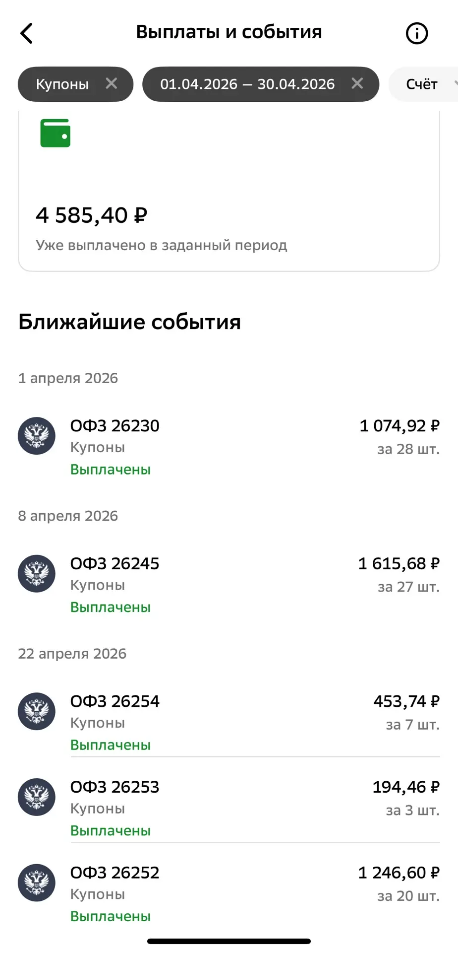 💳 Пассивный доход 2026 год