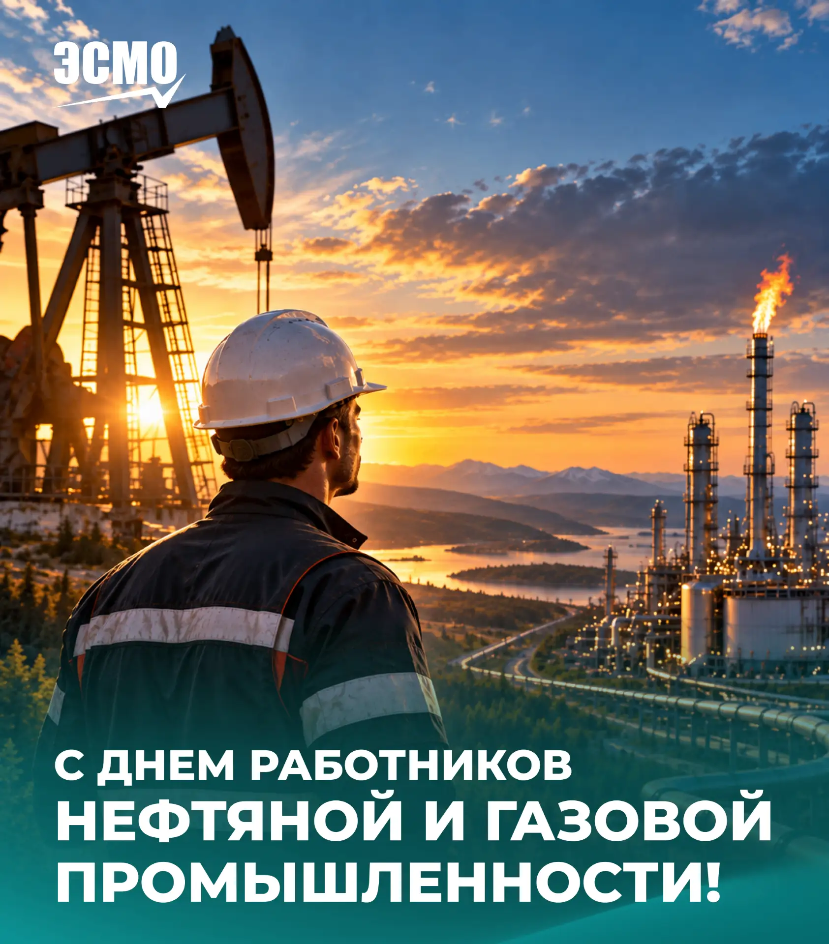 С Днём работников нефтяной и газовой промышленности! 🛢️