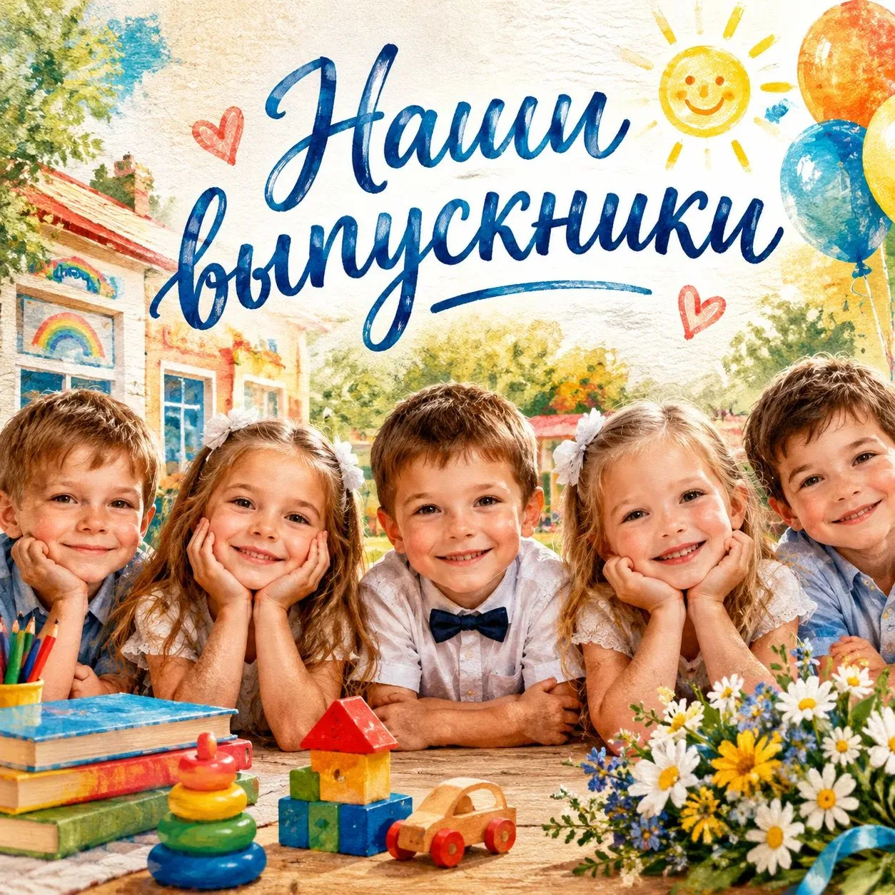 Наши выпускники — уже школьники! 🎒🔔