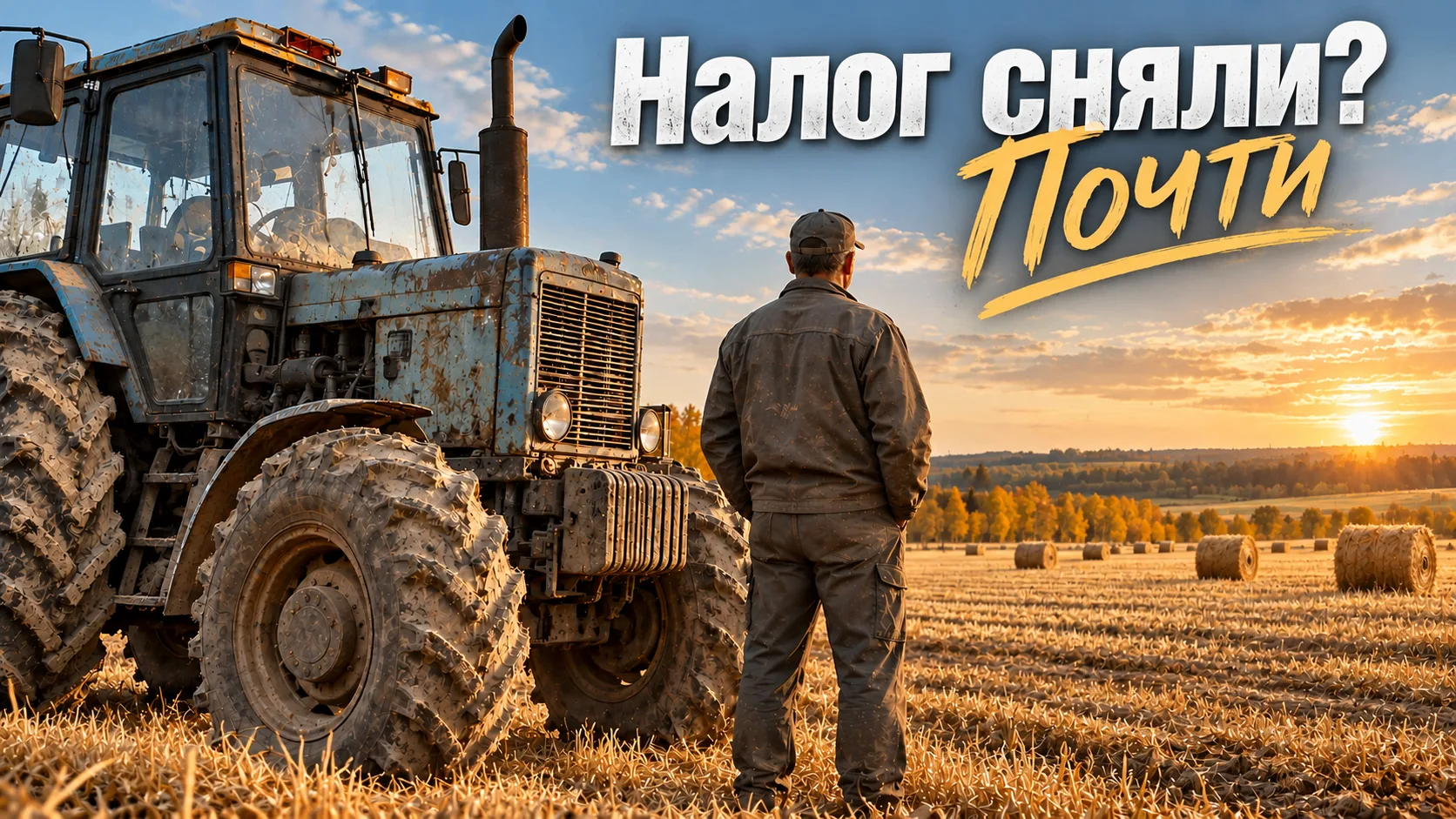 🚜 С 2026 ГОДА СЕЛЬХОЗПРОИЗВОДИТЕЛИ МОГУТ НЕ ПЛАТИТЬ ТРАНСПОРТНЫЙ НАЛОГ ЗА ТРАКТОРЫ И Д...