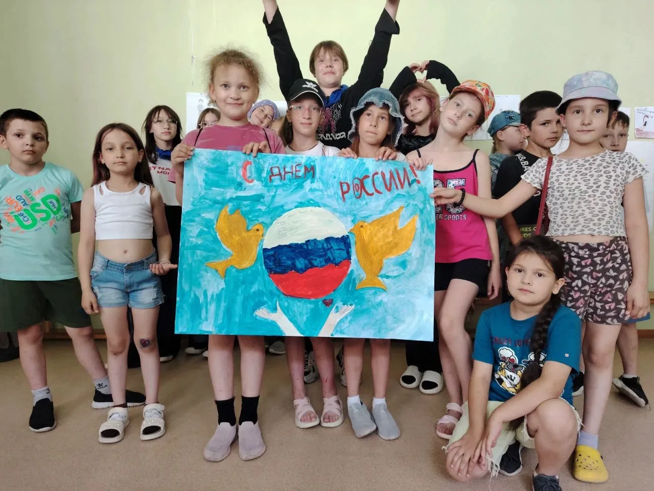 "ПРИШКОЛЬНЫЙ ЛАГЕРЬ" ⭐ 

⚽ Пришкольный лагерь "Академия талантов", смена "Орлята России", день восьм