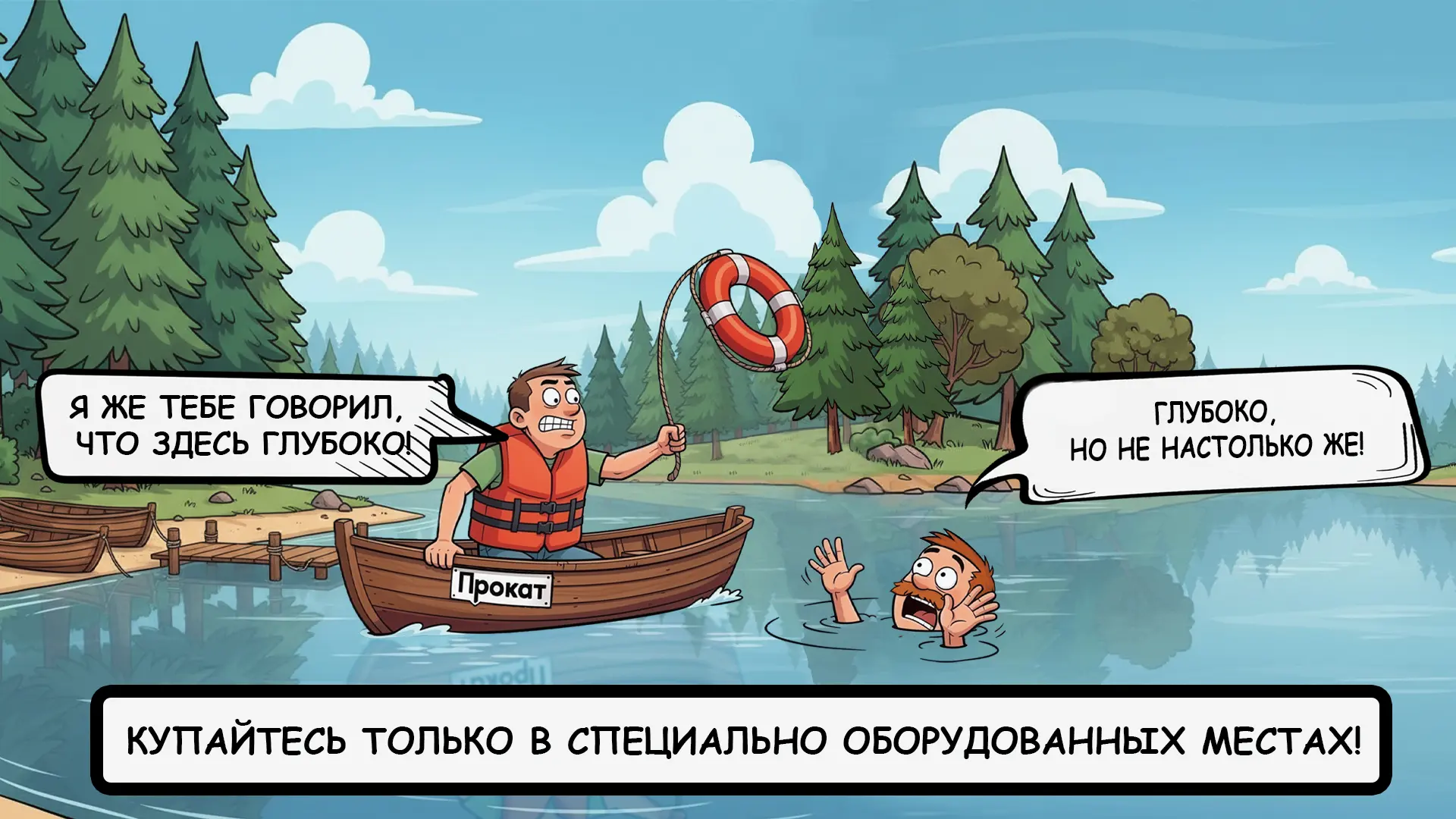 Не допусти трагедии на воде