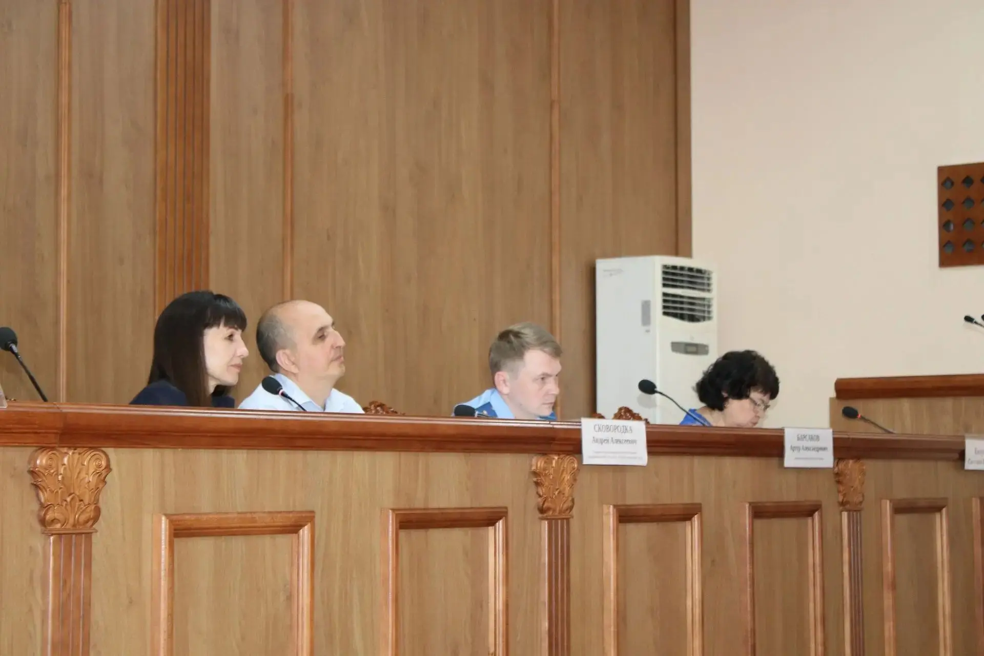 📋 В большом зале администрации Кореновского района состоялось заседание рабочей группы межведомстве