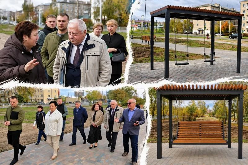 🌳 Сквер на Гагарина сделали, но не полностью