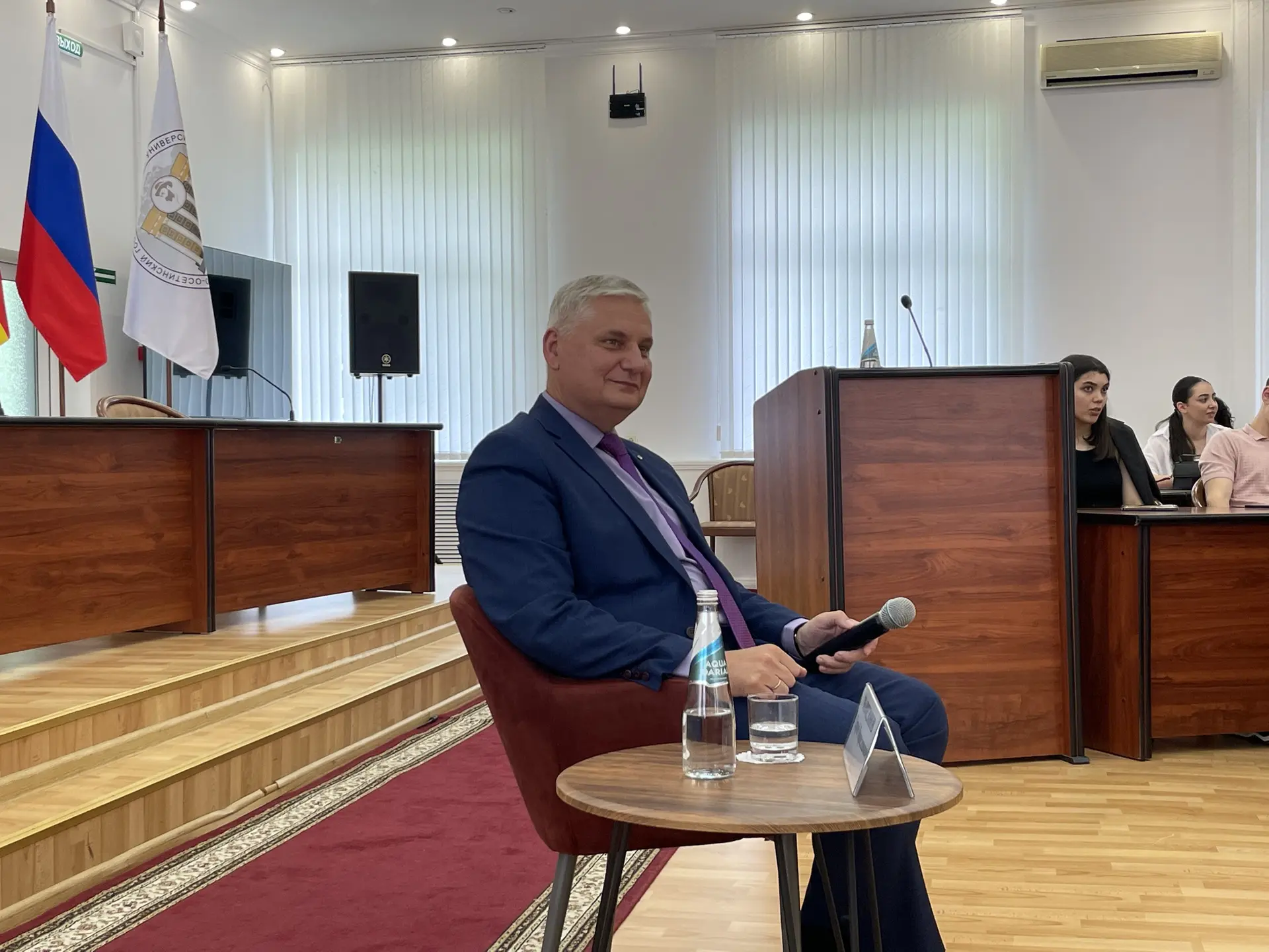 В СОГУ состоялась публичная лекция эксперта МГИМО Сергея Маркедонова

Сергей Маркедонов — известный 
