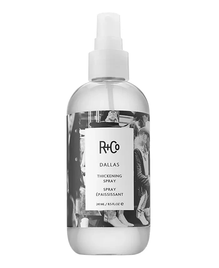 Держите 7 средств для плотности и объёма волос

R+Co Dallas Thickening Spray
 — утолщает полотно, хо
