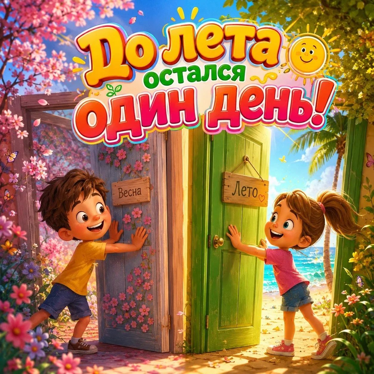 Завтра начинается ЛЕТО!✨