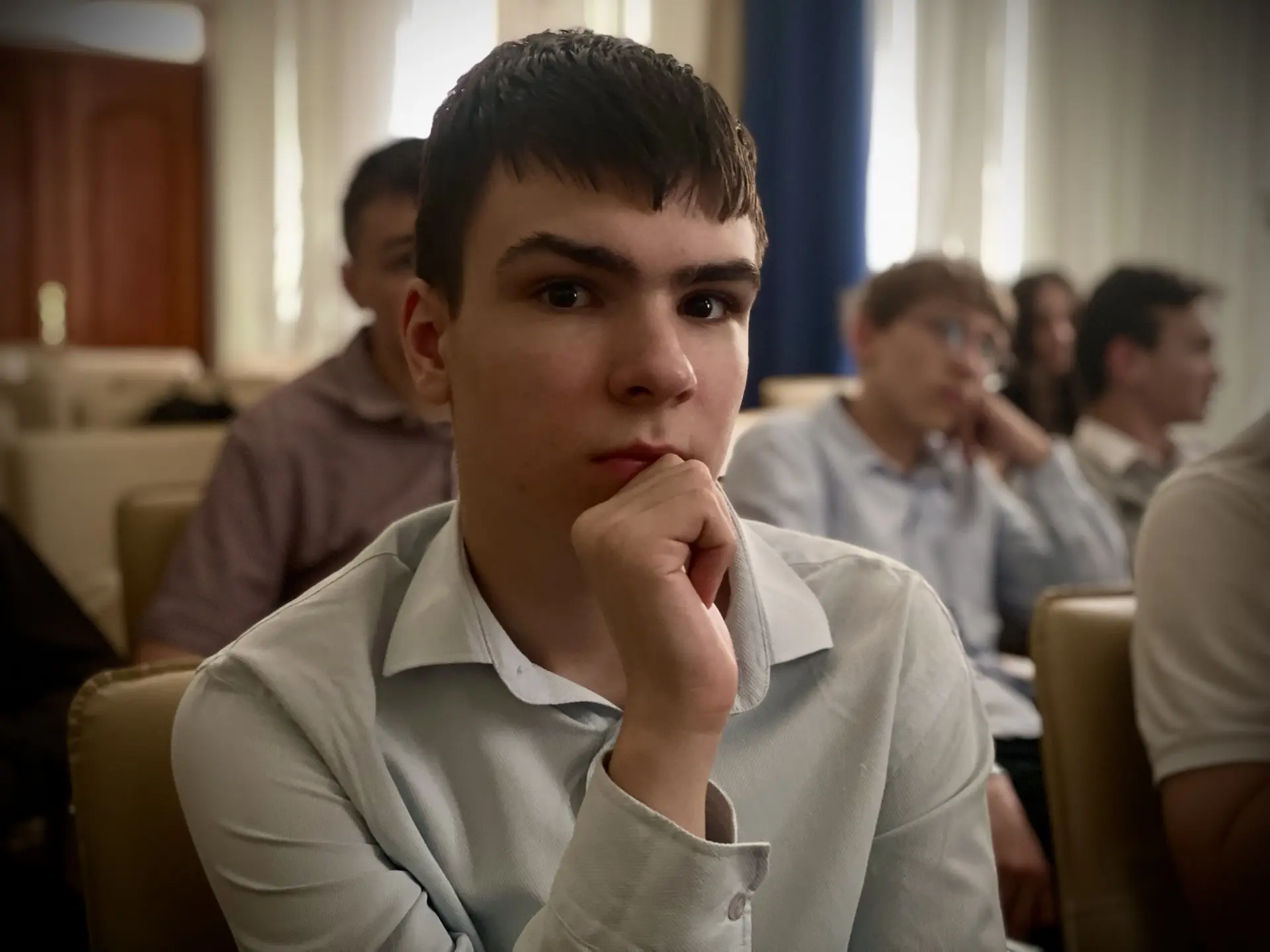 Сегодня в нашей школе для учащихся девятых классов прошёл киноурок в рамках мероприятий, приуроченны