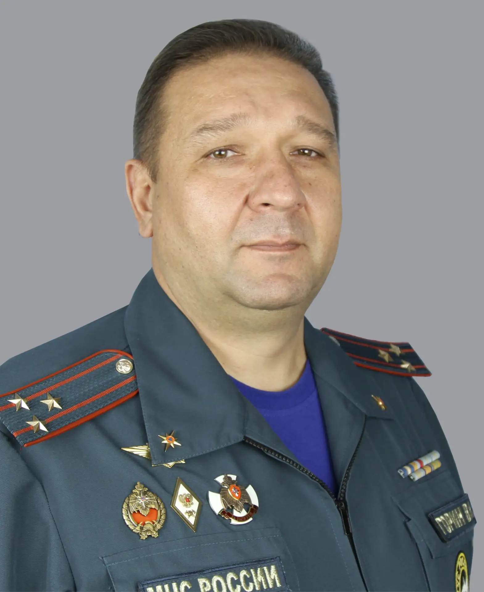 Поздравление начальника Главного управления МЧС России по Республике Башкортостан Владимира Горина

