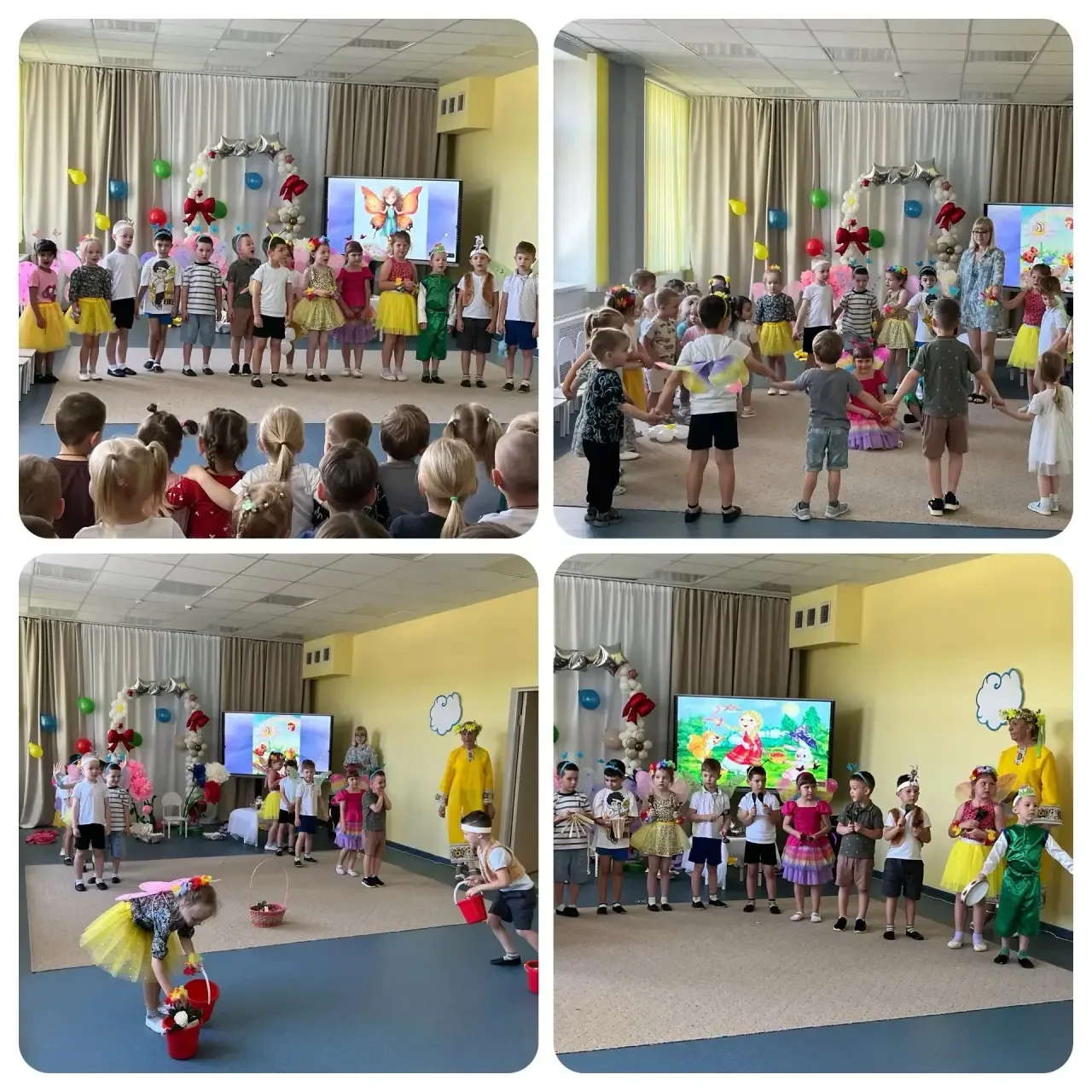 ☀️Сегодня в нашем дошкольном учреждении было по-настоящему летнее настроение! Дети груп...