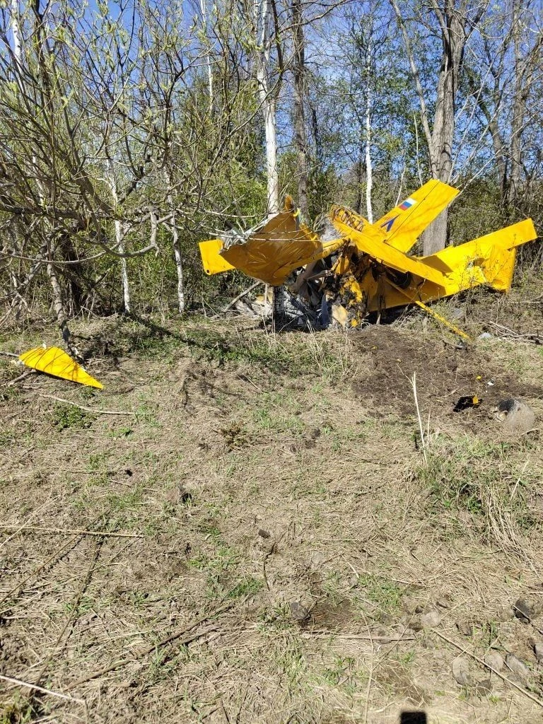 ❗️Легкомоторный самолет разбился в тайге Красноярского края, жёсткую посадку авиасудно совершило в р