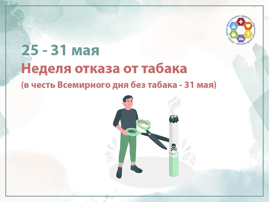 🚭Выбирай здоровье – откажись от табака!