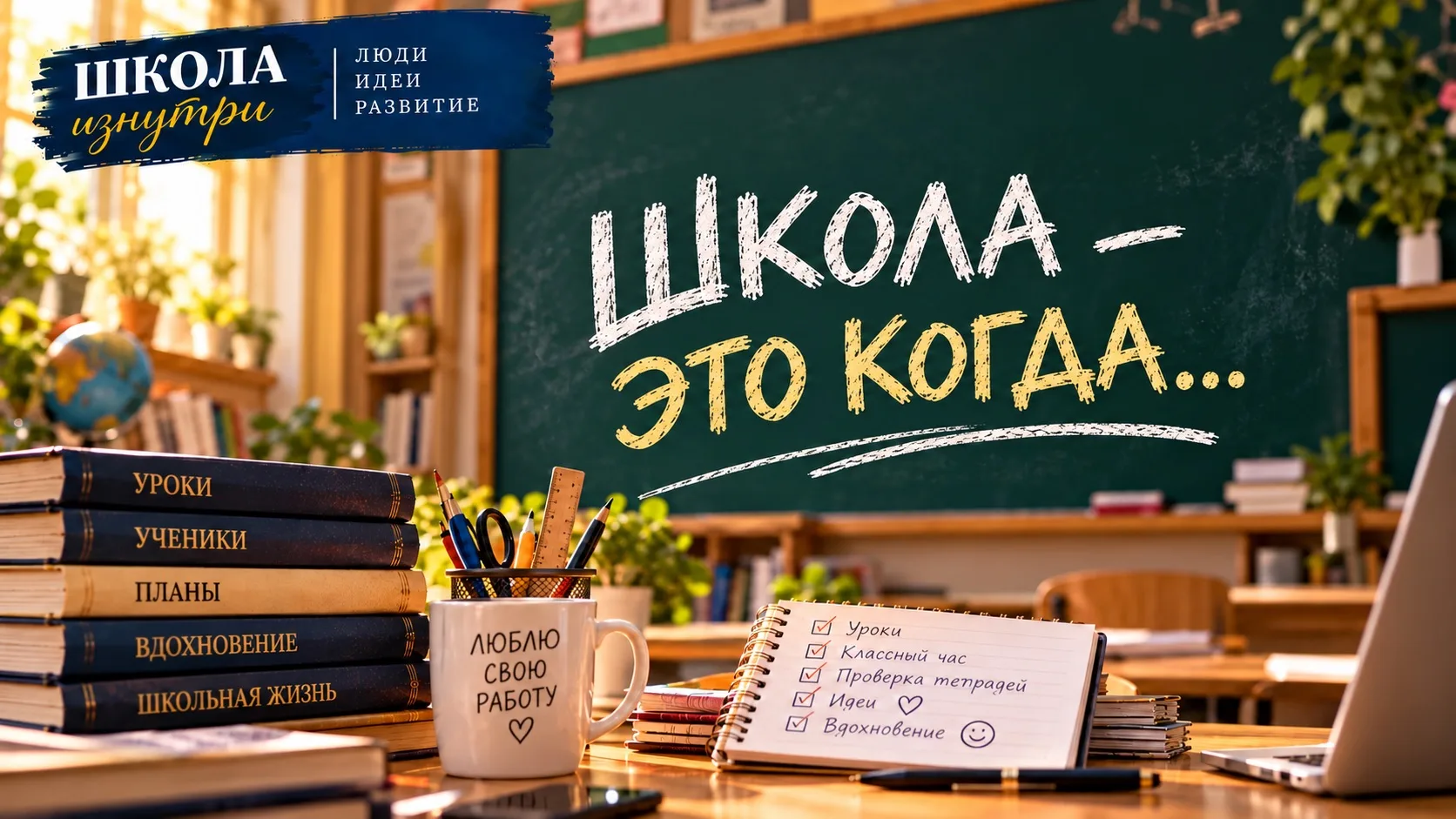 🏫 ШКОЛА — ЭТО КОГДА…