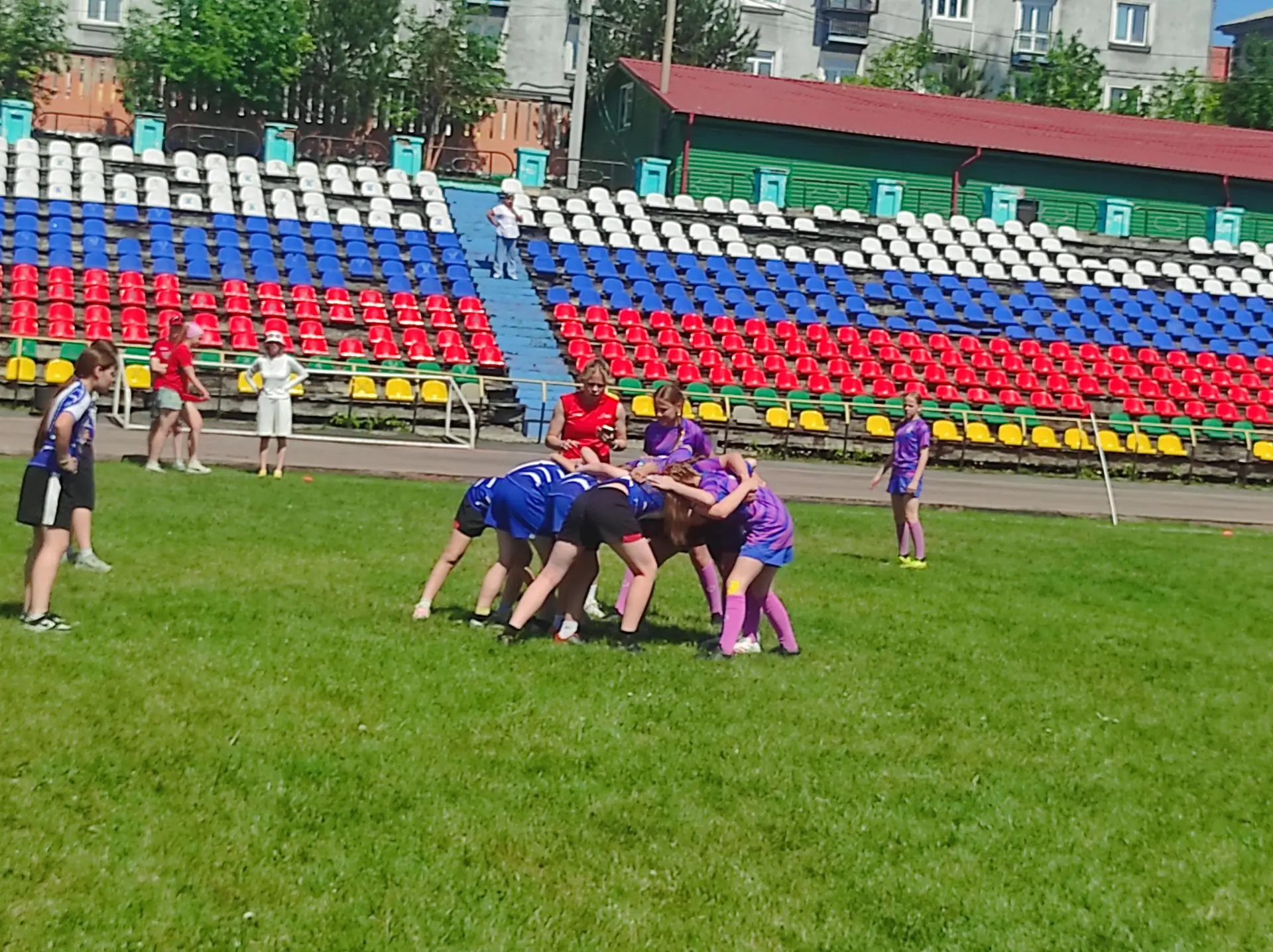 💥6 июня 2026 г. в городе Прокопьевске на стадионе «Шахтер» состоялось первенство Кузбасса по регби-