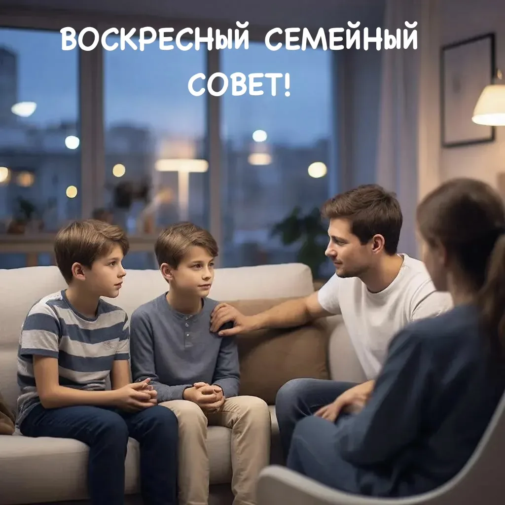 🗓️ ВОСКРЕСНЫЙ СЕМЕЙНЫЙ СОВЕТ: ГОТОВИМСЯ К НАСЫЩЕННОЙ НЕДЕЛЕ.  🧐 Системная семейная терапия (2026): с