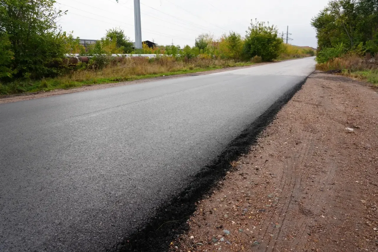 В Салавате обновили дороги в промышленной зоне